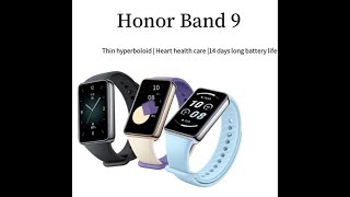 2024 New Honor Band 9 NFC 157 AMOLED Bluetooth Sport Bracelet Smartband Health Monitor [upl. by Richarda600]