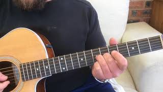 MansunWide Open SpaceAcoustic Guitar Lesson [upl. by Netaf558]