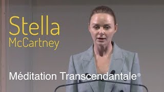 Stella McCartney et Méditation Transcendantale® [upl. by Nagorb]