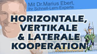 Kooperation auch Konzentration horizontal vertikal lateral [upl. by Alyahsal]