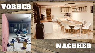 KELLER RENOVIEREN I BASEMENT RENOVATION  TIMELAPSE  STARKE ARBEIT [upl. by Llyrpa157]