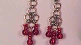 How to Create Chainmail Earrings [upl. by Anson988]