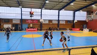 Basketball  2024 03 30 U13 Team Vaud vs Beaumarchais Lyon 22x48 [upl. by Peltier905]