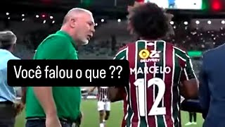 Mano Menezes briga com Marcelo no fluminense [upl. by Alyahs]