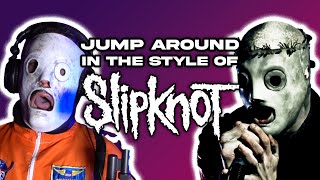 House of Pain  Jump Around in the style of Slipknot [upl. by Eenyaj734]