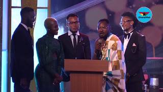 Ghana Movie Awards Funny Face wins Favourite Actor [upl. by Adnocahs622]