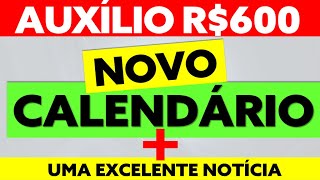 AUXÍLIO EMERGENCIAL NOVO CALENDÁRIO  COMUNICADO URGENTE EXCELENTES NOTÍCIAS [upl. by Yoc]