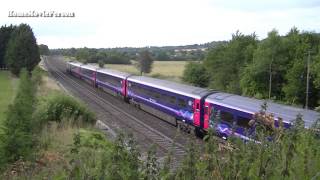 Great Western Mainline Cholsey Station and Near Lower Basildon 31072014 [upl. by Constant]