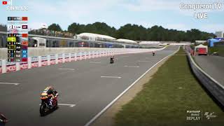 Race Moto2 Sachsenring GermanGP 2024 [upl. by Elokin]