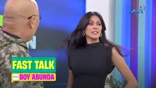 Fast Talk with Boy Abunda Ariella Arida mahilig magpaikotikot Episode 276 [upl. by Doak]