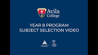 Year 8 Subject Selection Video 2025 [upl. by Yojal]