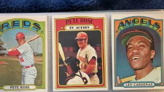 Vintage Baseball Card Break 1971 Topps Vending Box part 33 and 1972 Topps set series 46 review [upl. by Akehsal347]