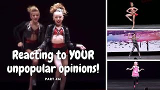 Reacting to YOUR unpopular Dance Moms opinions Part 46 [upl. by Dionysus]