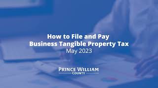 How to File and Pay Business Tangible Property Tax [upl. by Neron591]