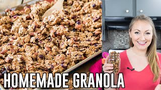 How to Make Homemade Granola [upl. by Laks658]