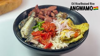 DELICIOUS ANGWAMO  OIL RICE RECIPE [upl. by Stafani]