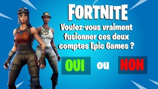 COMMENT FUSIONNER DEUX COMPTE PS4 SUR FORTNITE [upl. by Anoek185]