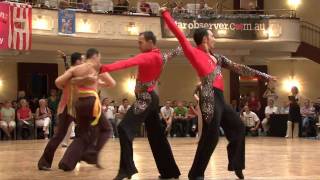 Men Latin Final 10 Dancecompetition [upl. by Leamaj]