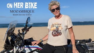 Travelling on a Motorcycle to Tofo Beach in Mozambique EP 95 [upl. by Akilat80]