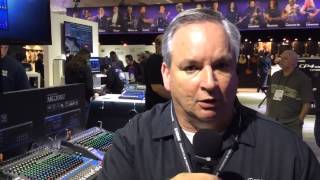 Winter NAMM 2014  Yamaha MG Series 3rd Generation Mixers [upl. by Mastic]