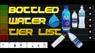 Official Bottled Water Tier List [upl. by Einnahpets]