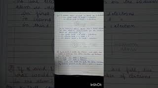 Structure of Atom  In Text Questions  Class9  NCERT  Science  Youtubeshorts [upl. by Earissed276]