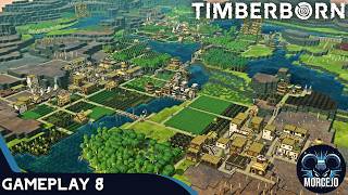 Timberborn  The third district  Gameplay 8 No commentary [upl. by Liggitt]