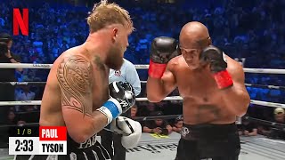 1 MIN AGO Mike Tyson VS Jake Paul FULL FIGHT HIGHLIGHTS Netflix 2024 [upl. by Mchugh]