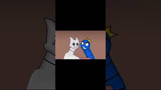 👁‍🗨Worms BANBALEENA and BLUE cant be Friends Funny animation  Garten of Banban  Rainbow Friends [upl. by Hild369]