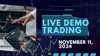 November 11 2024  Live Demo Trade  McGinley Implementation 409 [upl. by Nnil787]