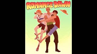 Romance Dawn Trio  One Piece onepiece luffy zoro nami art speedpaint [upl. by Vinn]