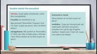 Tema mësimore Tekst dramatik Karnavalet e Korçës Lënda Gjuhë shqipe 8 MësuesjaLaureta Janollari [upl. by Stefania987]