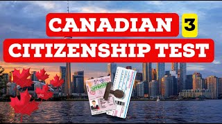 PASS Your Canadian Citizenship Test 2024 with These Exam Practice Questions [upl. by Hamirak]