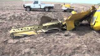 aircraft crash VHODM St George Australia [upl. by Ylil925]