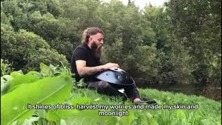 Handpan combined with poetry by the river Nore [upl. by Schinica311]