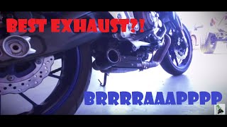 Best FZ 07 Exhaust IXIL Super Extreme [upl. by Naelopan148]