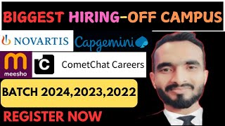 Meesho Accenture Zoho HCL Biggest Hiring Update  OFF Campus Drive For 2025 2024 Batch  Fresher [upl. by Laroy]