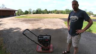 Low Cost Plate Compactor Review  S2E8 [upl. by Portwine]