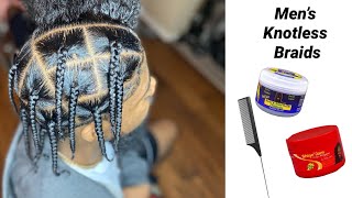 How To Do Mens Box Braids On Yourself 🔥 FOR BEGINNERS [upl. by Zeus423]