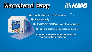 Mapeband Waterproofing Tutorial Video [upl. by Aligna]