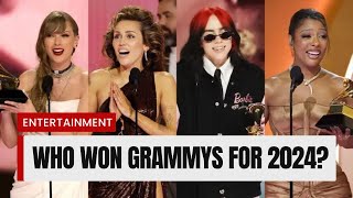 2024 Grammy Awards A Musical Recap [upl. by Lucchesi]