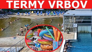 Termy Vrbov Basen Zdrowia  Thermal Baths Vrbov Health Pool 🏖👒🩴☂🤿🏊4K 2023 [upl. by Namrac]