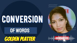 A video on quot Conversion of words quot for degree 2nd sem all groups students ❤️trending education ✨✨ [upl. by Daniyal]