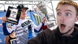 Haiden Deegan Wins the Championship Live Reaction [upl. by Vargas480]