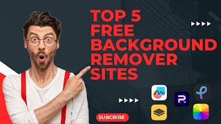 Top 5 Best Sites and Apps to Remove background for Free  Yaw Tech Studios [upl. by Risan754]