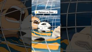 ⚡ Raimon vs Zeus 🪽 anime inazumaeleven calcio shorts [upl. by Etteiluj]