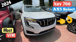 New Mahindra Xuv 700 Ax5 Select 2024❤️  Xuv 700 Ax5 S 2024 Price amp Features details Review KaR HUB [upl. by Luwana128]