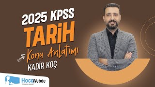 73 KPSS 2025 TARİH KADİR KOÇ İSLAMİYET ÖNCESİ TÜRK TARİHİ  1 [upl. by Ihcehcu]