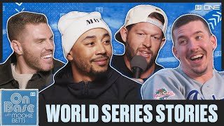 TellAll on Dodgers World Series w Mookie Freddie Freeman Walker Buehler More  On Base Ep 33 [upl. by Dnivra]