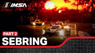 2024 Mobil 1 Twelve Hours of Sebring  Part 2  WeatherTech SportsCar Championship  Sebring FL [upl. by Annehsat]